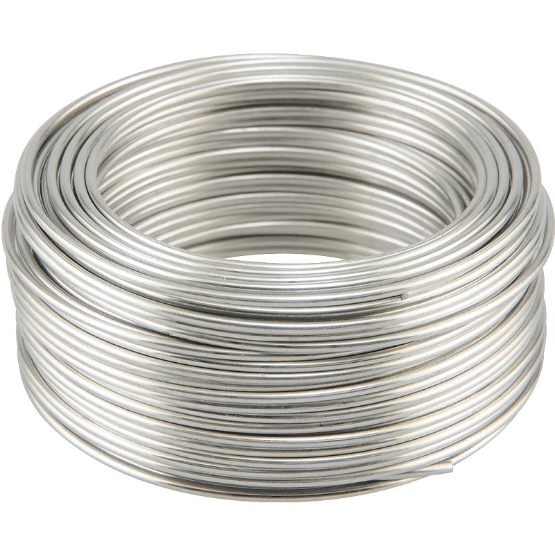 Hillman 50176 Utility Wire, 50 ft L, 18, Aluminum