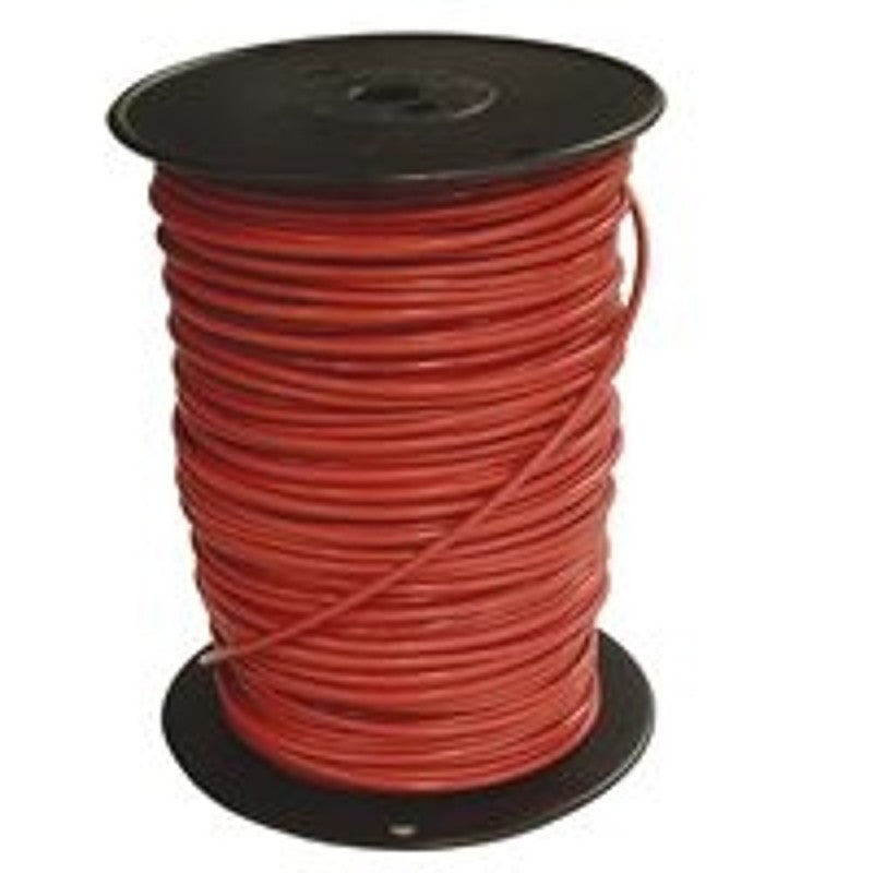 Southwire 8RED-STRX500 Series Building Wire, Red Sheath, 8 AWG Wire, 1-Conductor, 500 ft L, Copper Conductor