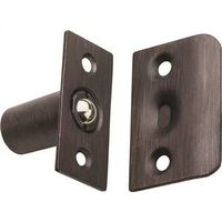 Adjustable Ball Catch With Squared Plates 1 By 2-1/8 Inch Oil Rubbed Bronze on Steel