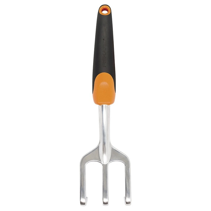 Fiskars 384240-1001 Cultivator, 11-1/2 in L, 3-Tine, Plastic Handle