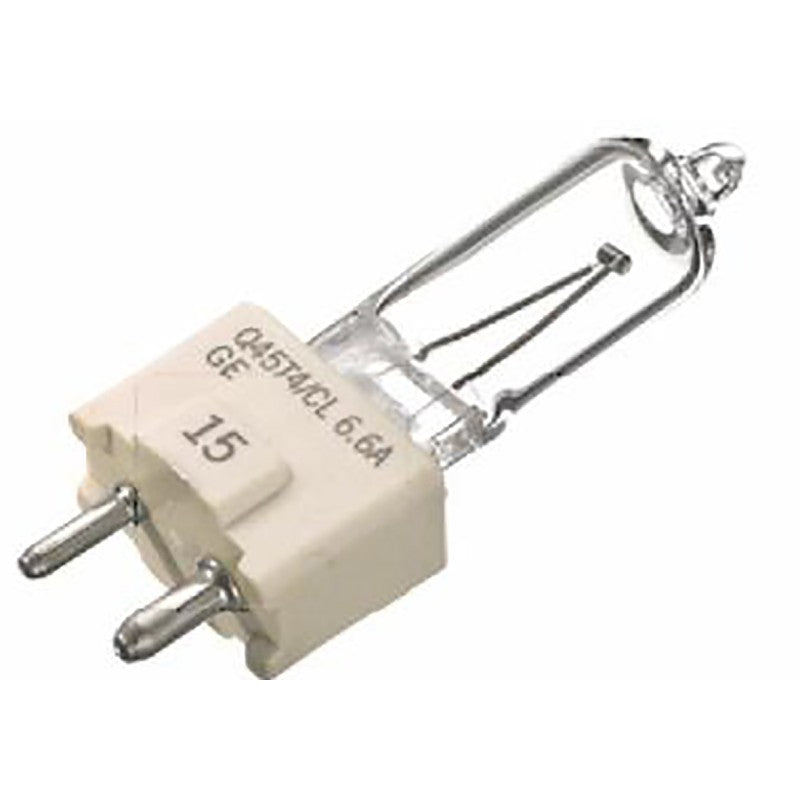 GE 97665 Halogen Bulb, 50 W, G8 Bi-Pin Lamp Base, T4 Lamp, 700 Lumens, 2750 K Color Temp, 1300 hr Average Life