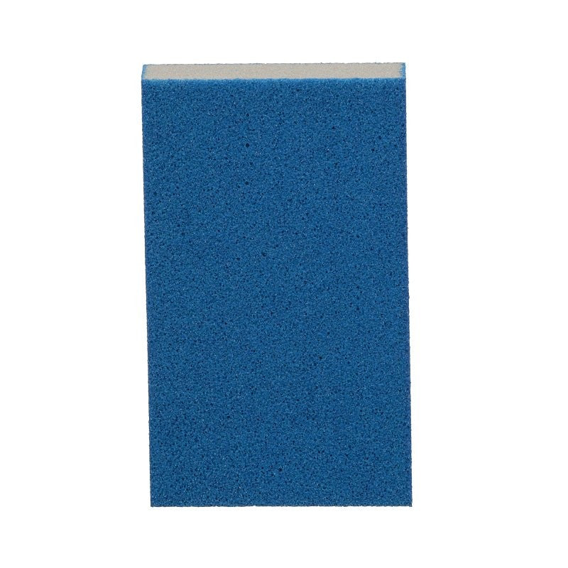 Norton ProSand 82072 Sanding Sponge, 4-1/2 in L, 2-11/16 in W, 120 Grit, Fine, Aluminum Oxide Abrasive