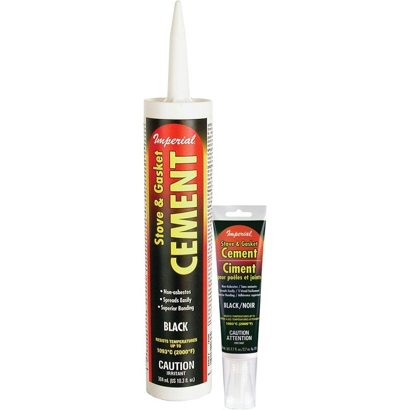 Imperial KK0076 Stove and Gasket Cement, 10.3 oz Cartridge