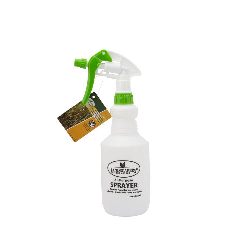 Landscapers Select SX-2058D(S) Spray Bottle, Adjustable Nozzle, PE, White