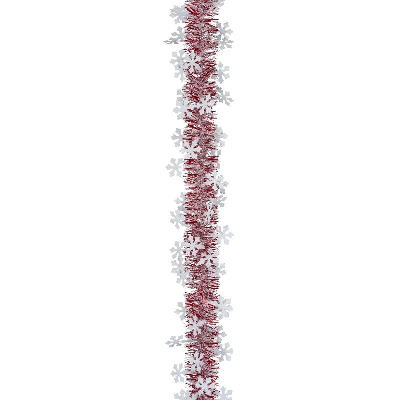 Holidaytrims 3686024 Garland, 15 ft L, Red/White (Pack of 12)