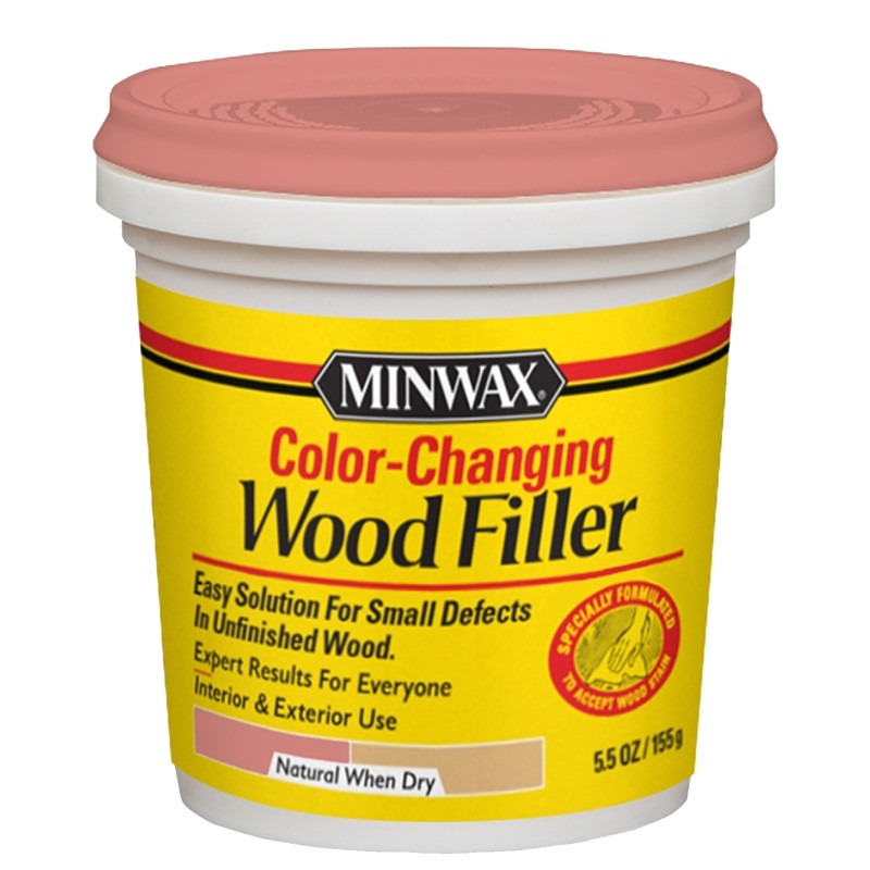 Minwax 448600000 Wood Filler, Liquid, Natural, 5.5 oz