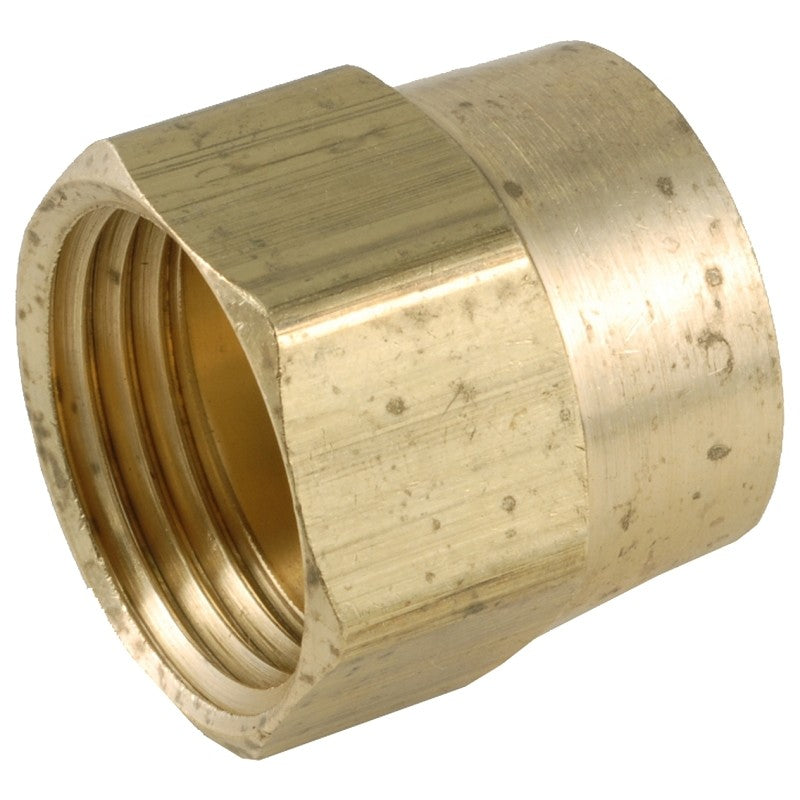 Anderson Metals 757482-1212 Hose Adapter, 3/4 x 3/4 in, FGH x FIP, Brass, For: Garden Hose