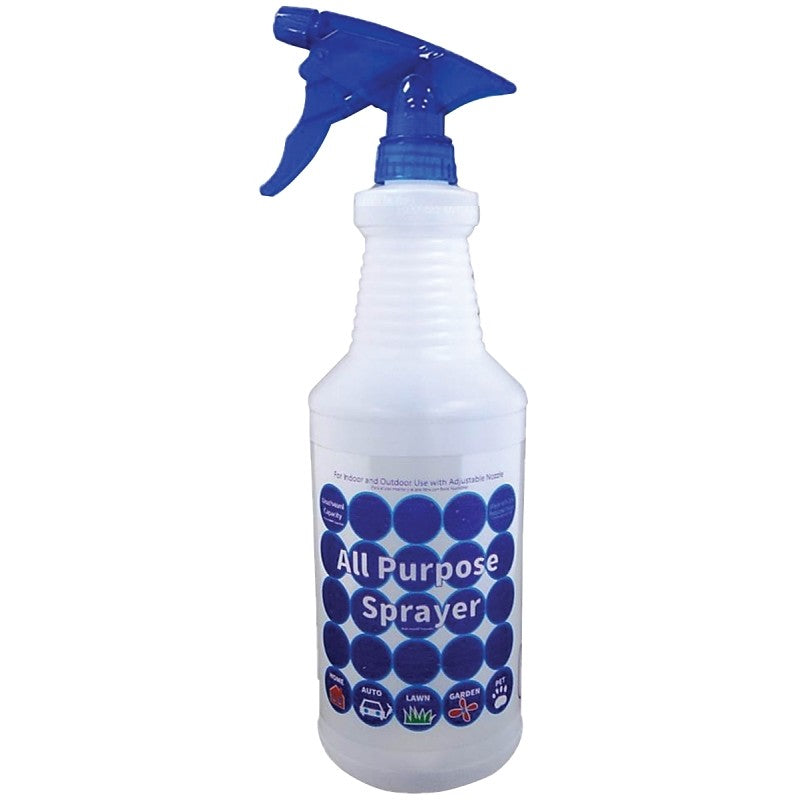 Sprayco LV-32 Trigger Sprayer, 32 oz, Clear