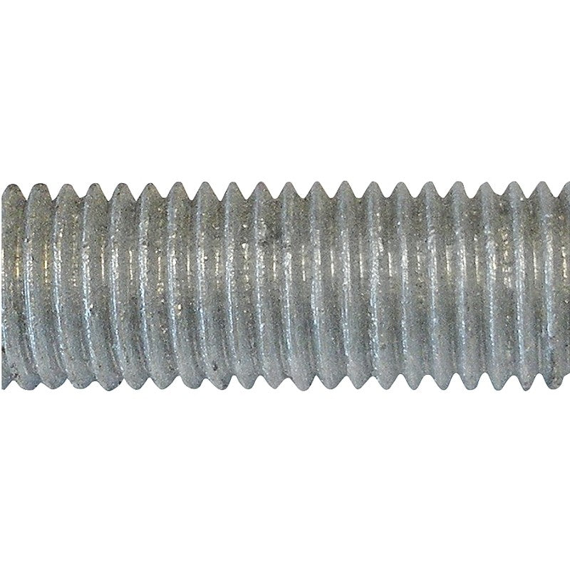 PFC TR-1004 Threaded Rod, 5/8-11 in Thread, 3 ft L, A Grade, Carbon Steel, Galvanized, NC Thread