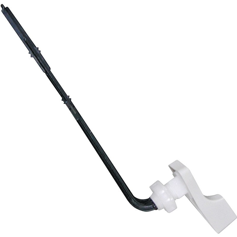 ProSource PMB-208-3L Toilet Flush Lever, Front, 8 in L Flush Arm, Plastic