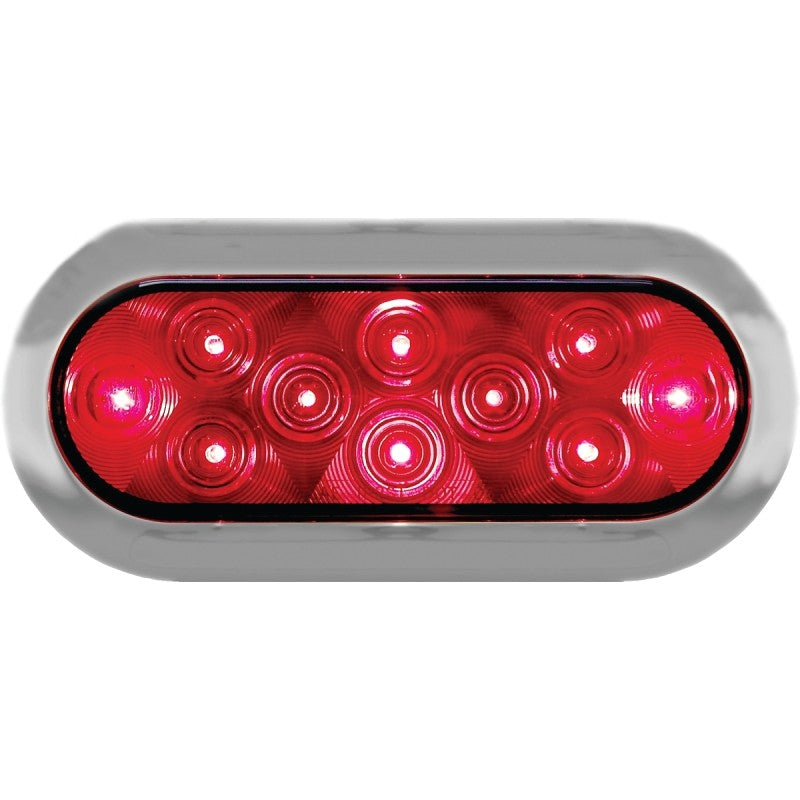 PM V423XR-4 LED Light, 12 V, 10-Lamp, LED Lamp, Red Lamp
