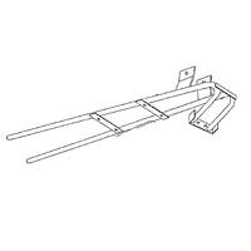 Miller 402201 Wheelbarrow Handle, Steel, For: HD6, Y5 Wheelbarrows