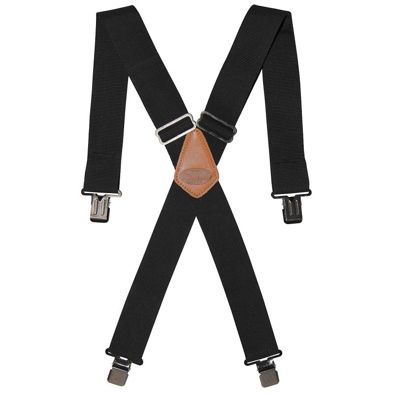 Bucket Boss Original Series 61120 Suspender, Elastic/Polyester, Black