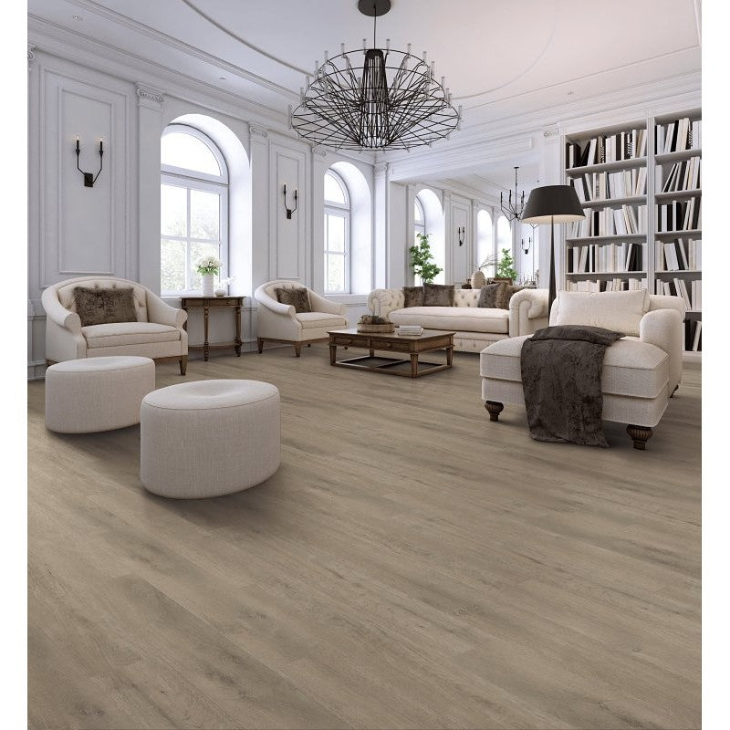 Healthier Choice Flooring HCL803C07 Laminate Flooring Plank, 4-Sided Bevel Profile, Wood, Willow Creek, 48 in L