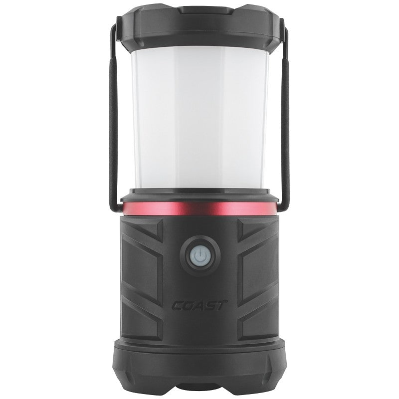 Coast EAL22 Emergency Area Lantern, D Battery, LED Lamp, Fiberglass/Nylon/Polycarbonate, Black