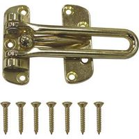 Swing Door Security Guard Polished Brass
