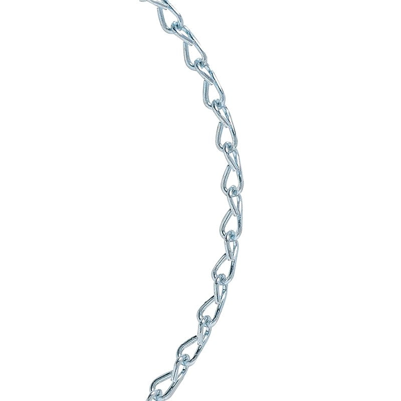 Baron 7241 Jack Chain, #14, 200 ft L, Zinc-Plated, 10 lb Working Load