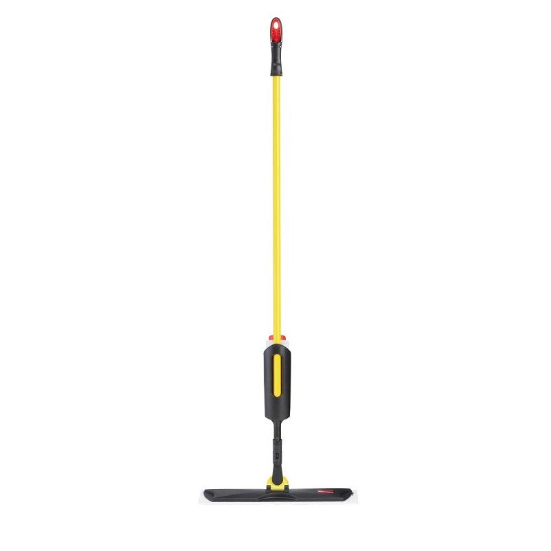 Rubbermaid 2190706 Single Nozzle Spray Mop, 18 in W Frame, Microfiber Mop Head, Quick-Connect