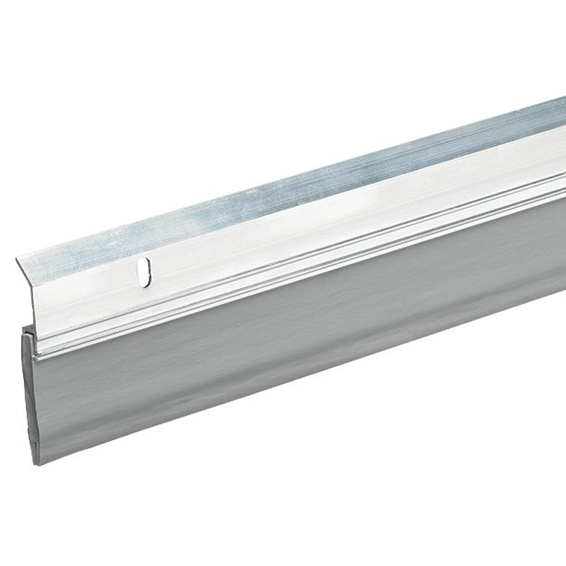 Frost King A82/36H Door Sweep, 36 in L, 2-3/8 in W, Aluminum Flange