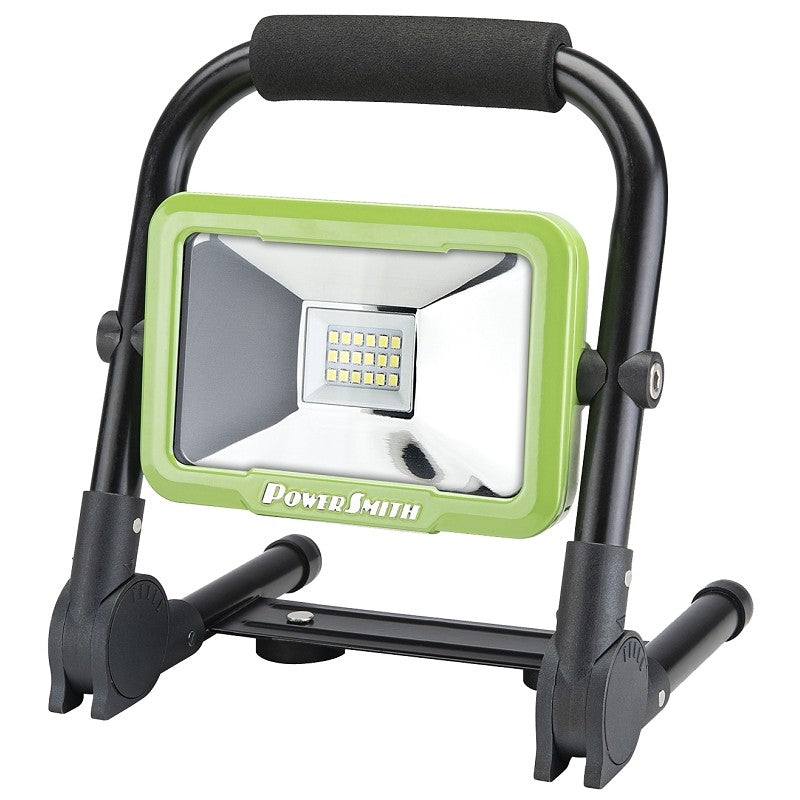 PowerSmith PWLR112FM Rechargeable Work Light, 10 W, Lithium-Ion Battery, 1-Lamp, LED Lamp, 1200/600/300 Lumens