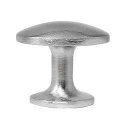 Laurey Wellington Series 12359 Cabinet Knob, 0.86 in Projection, Zinc, Satin Nickel