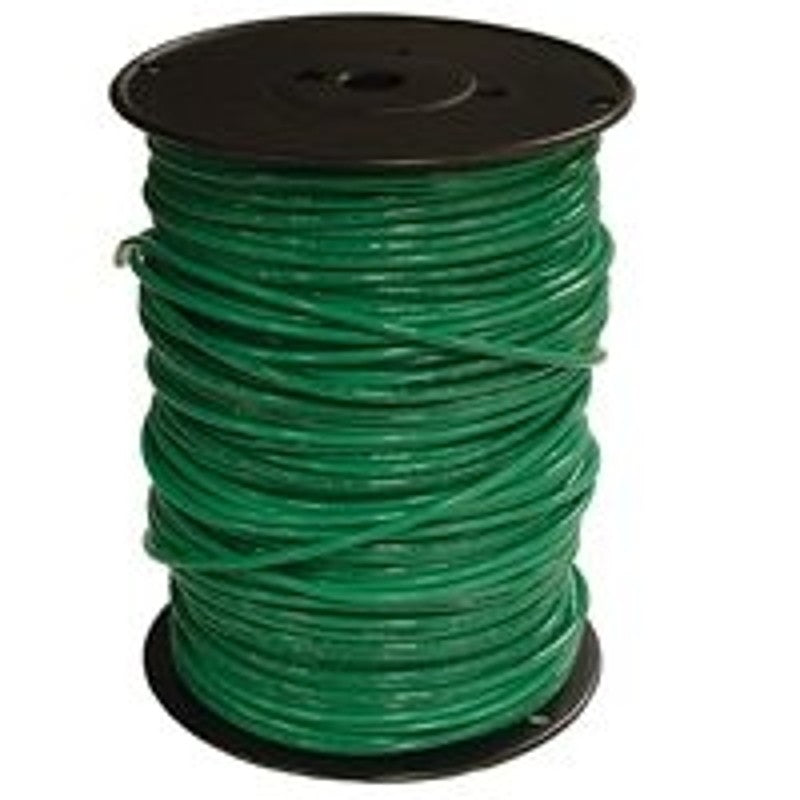 Southwire 4GRN-STRX500 Building Wire, 4 AWG Wire, 1 -Conductor, 500 ft L, Copper Conductor, Nylon Sheath