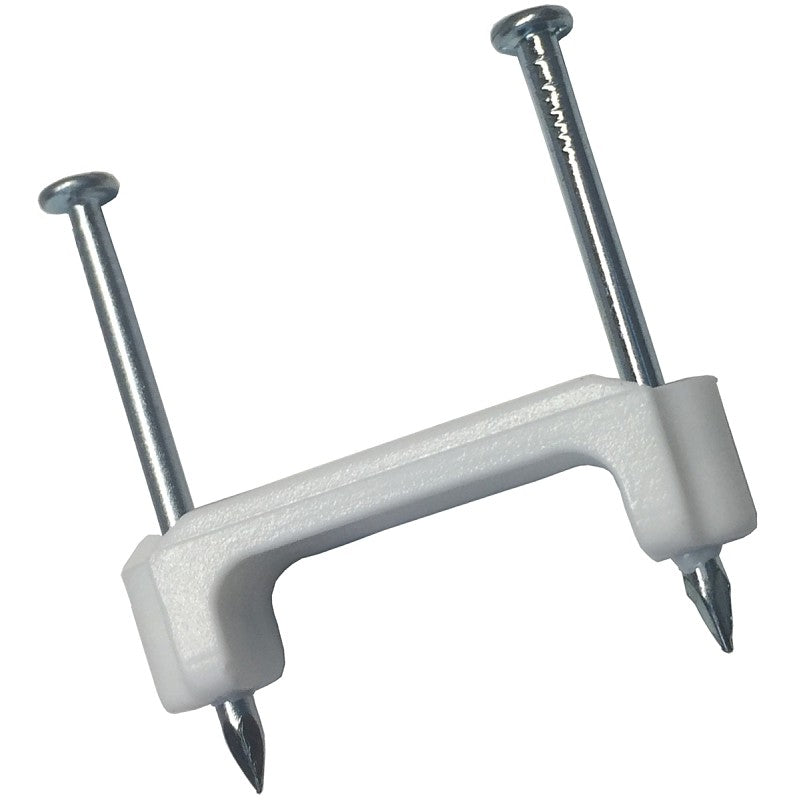 Gardner Bender PS-175ZN Cable Staple, 3/4 in W Crown, Plastic/Polyethylene