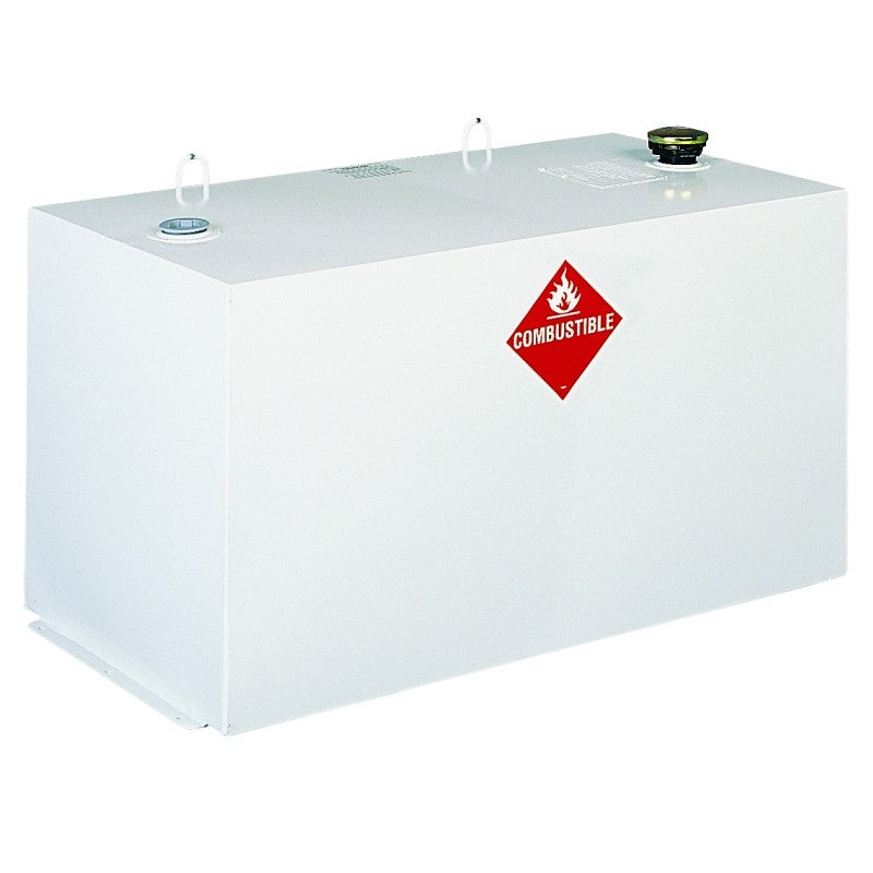 Jobox 484000 Transfer Tank, 96 gal Capacity, Steel, White