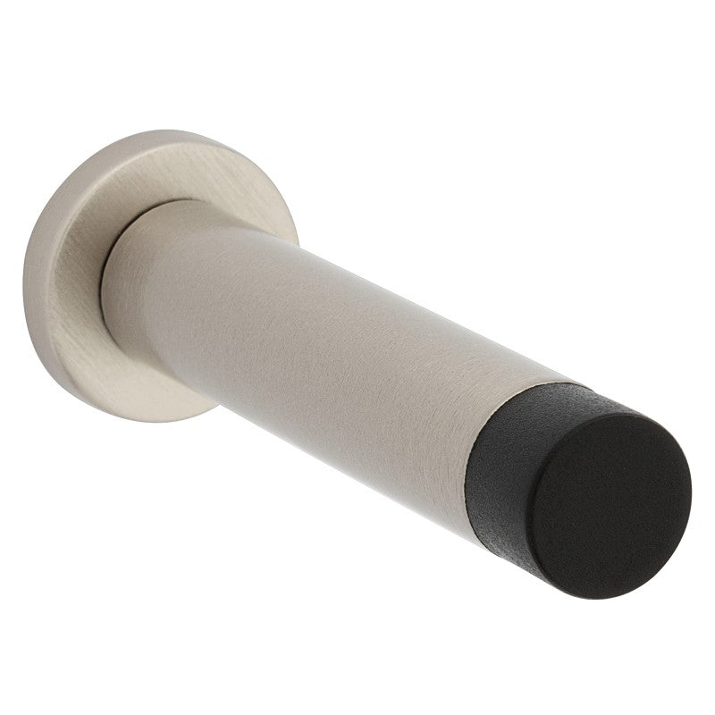 National Hardware Cooper N830-522 Door Stop, 1 in Dia Base, 3 in Projection, Aluminum, Satin Nickel