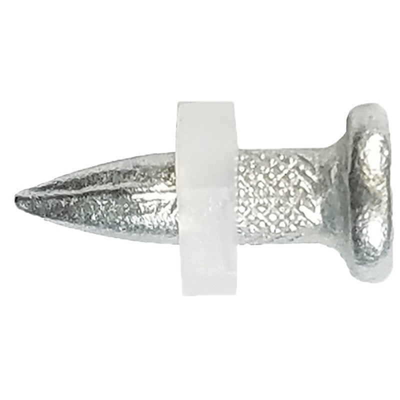 Blue Point Fasteners PD13PK Drive Pin with Plastic Washer, 0.14 in Dia Shank, 1/2 in L, Knurled