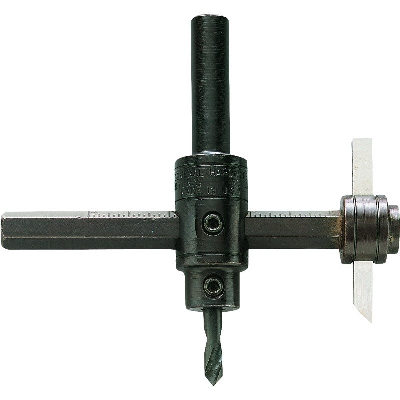 General 55 Circle Cutter, 1-3/4 to 7-7/8 in Dia Cutting, Steel