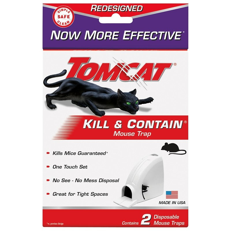 Tomcat 0360630 Mouse Trap, Mechanical, Plastic