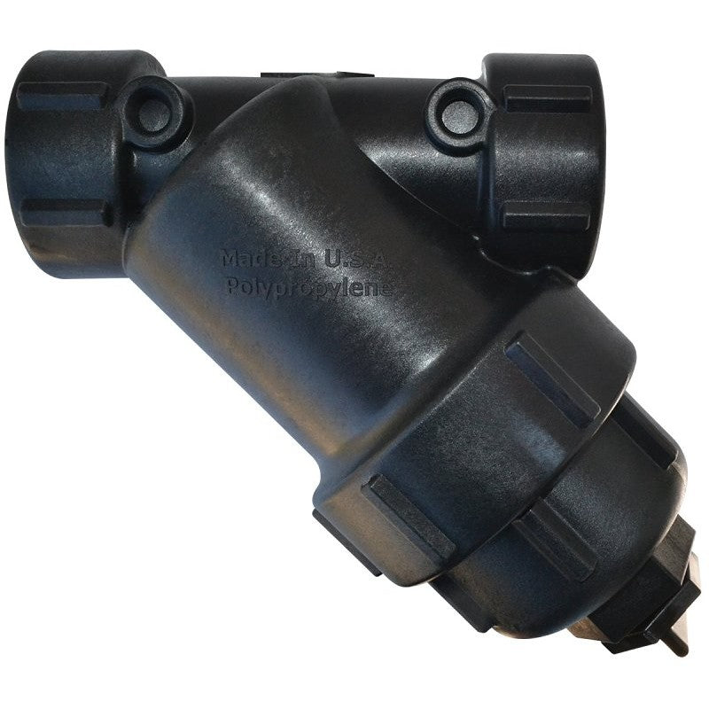 Banjo LS200-80 Y-Strainer, 9-7/8 in L, 80 Mesh, Fiberglass