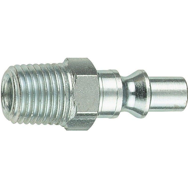 Tru-Flate 12-325 Plug, A-Style, 1/4 in, MNPT, Steel