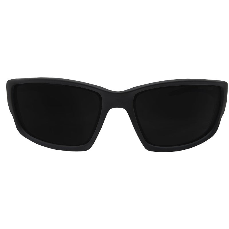 Edge TSK236 Polarized Safety Glasses, Smoke Lens, Matte Black Frame, Unisex, Polycarbonate Lens, Full Frame, Nylon Frame