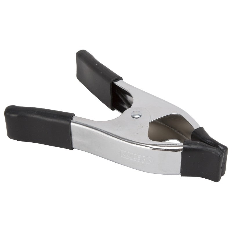 Vulcan JL27526 Spring Clamp, 2 in Clamping, Steel, Chrome, Silver