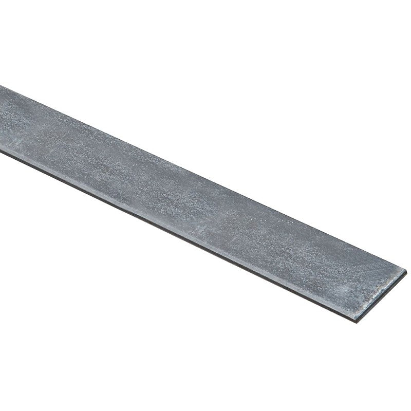 National Hardware N180-059 Flat Stock, 1-1/4 in W, 48 in L, 0.12 in Thick, Steel, Galvanized, G40 Grade