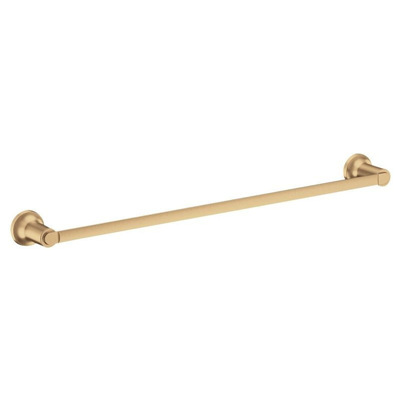 Moen Zyla Series Y1624BZG Towel Bar, 24 in L Rod, Zinc, Bronze, Wall