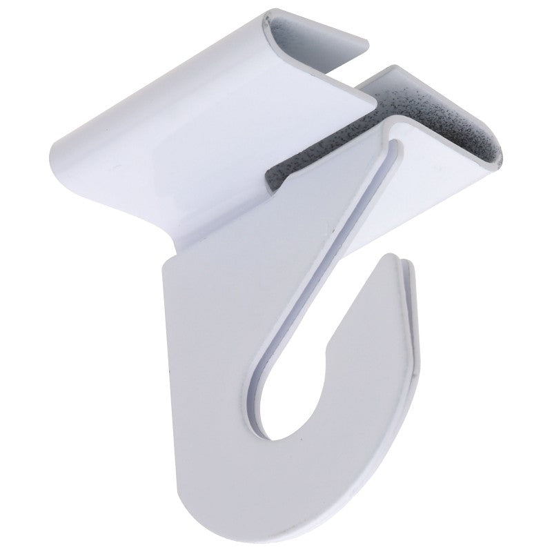 National Hardware V156 Series N249-664 Suspended Hook, Steel, White, Ceiling Mounting