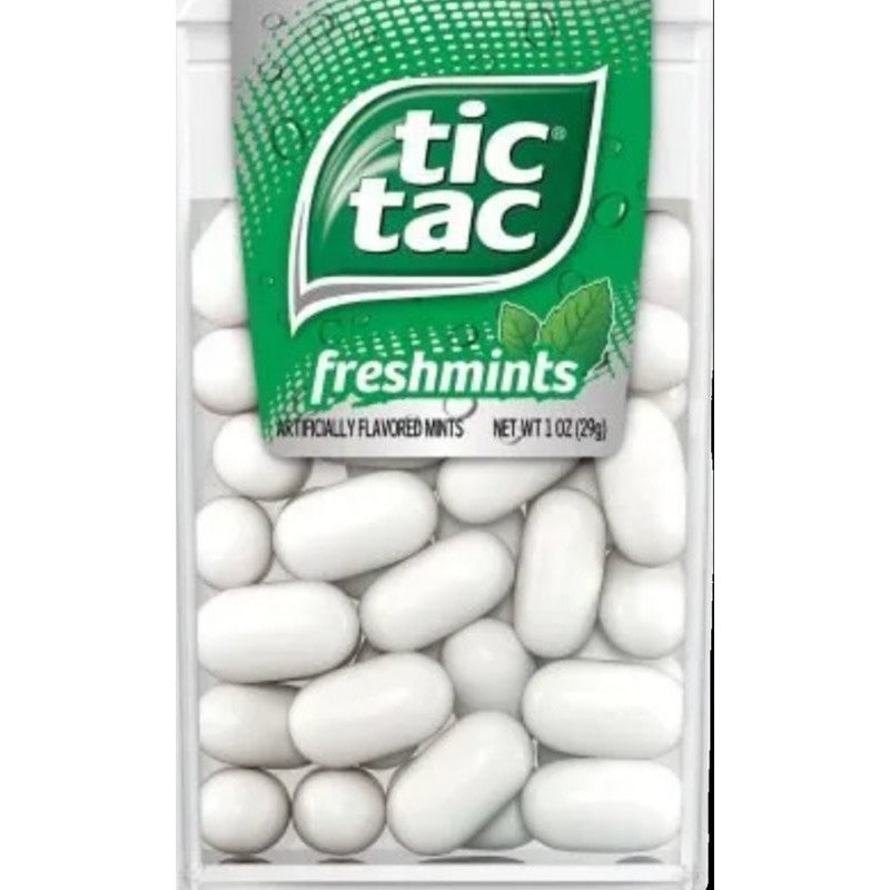 Tic Tac 777082 Mints, Freshmints, 1.7 oz (Pack of 12)