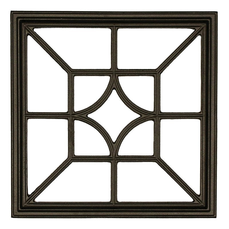 INSERT GATE SQ/DMND BLK 15X15