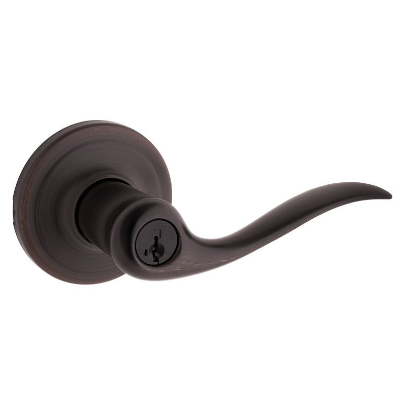 Kwikset Signature Series 740TNL 11P SMT RCS 6AL Entry Lever, Zinc, Venetian Bronze, Re-Key Technology: SmartKey
