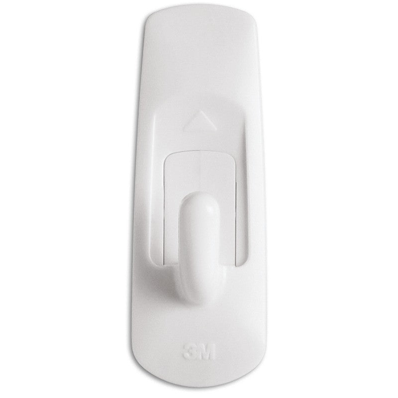 Command 17002-VP-6PK Utility Hook, 1/2 in Opening, 1 lb, 6-Hook, Plastic, White