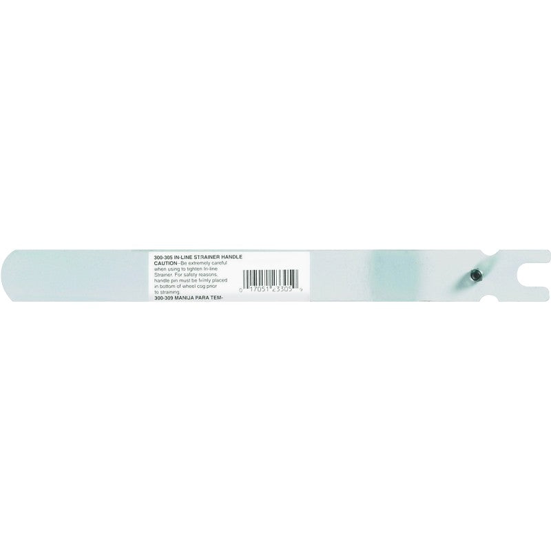 Zareba Fi-Shock 300-305 Strainer Handle, In-Line, Steel