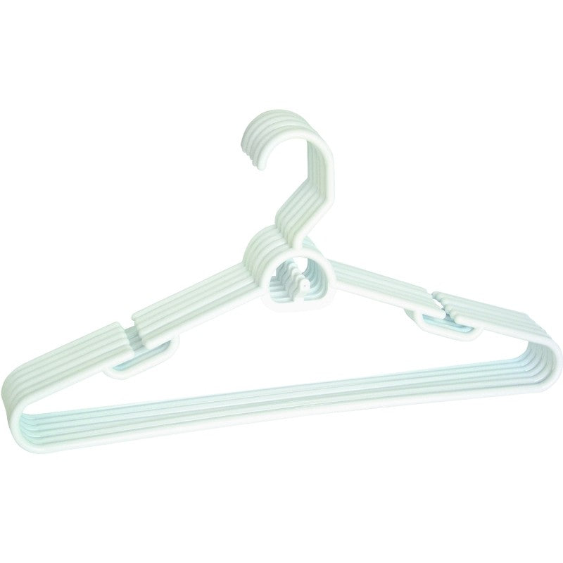 Merrick C9060A-A12 Series Tubular Hanger, Hunter/Navy Blue/White, 1-3/4 in OAW, 8-1/2 in OAH, Plastic (Pack of 12)