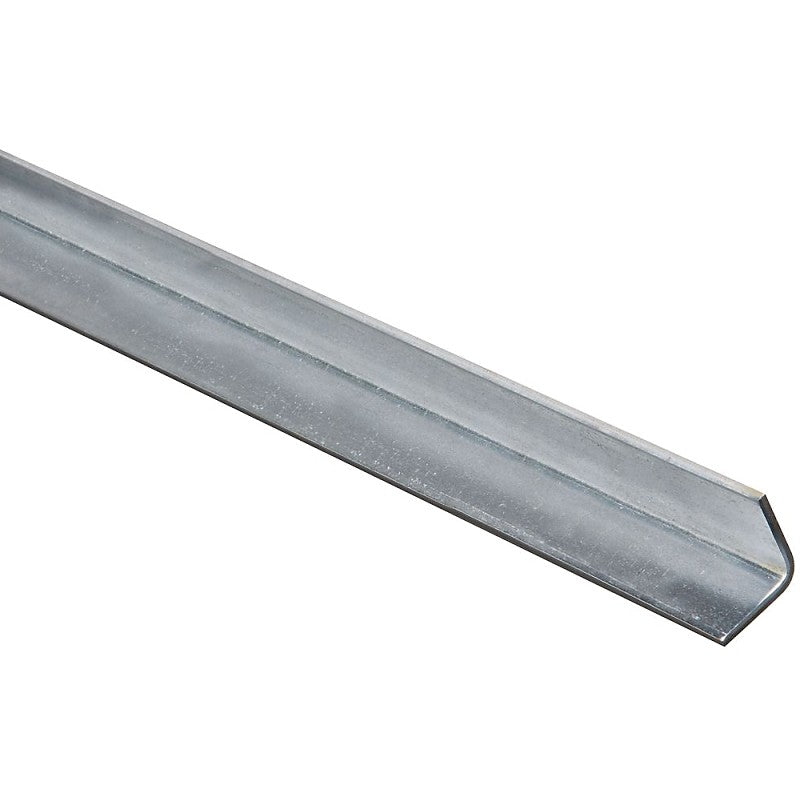 National Hardware 4010BC Series N179-929 Angle Stock, 1 in L Leg, 36 in L, 0.12 in Thick, Steel, Galvanized