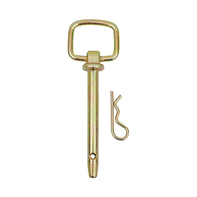 Koch 4010213 Hitch Pin, 1/2 in Dia Pin, 3-1/2 in L Usable, 5 Grade, Steel, Big Orange Painted