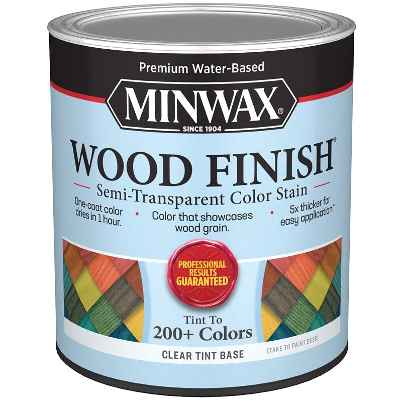 Minwax 117200000 Wood Stain, Semi-Transparent, Clear Tint, Liquid, 32 fl-oz (Pack of 4)