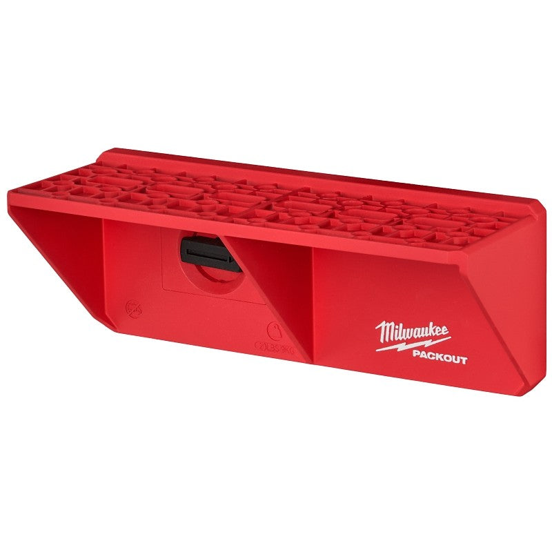 Milwaukee PACKOUT 48-22-8341 Screwdriver Rack, 20 lb, 34 -Tool Holder, 9-1/4 in W, 3-1/2 in H, 4 in L, Polymer