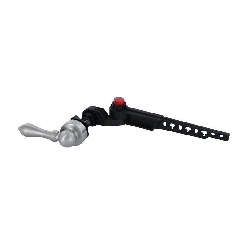 Danco 12060 Universal Decorative Toilet Handle, 9-3/4 in L Flush Arm, Plastic, Brushed Nickel